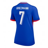 France Antoine Griezmann #7 Replica Home Shirt Ladies Euro 2024 Short Sleeve